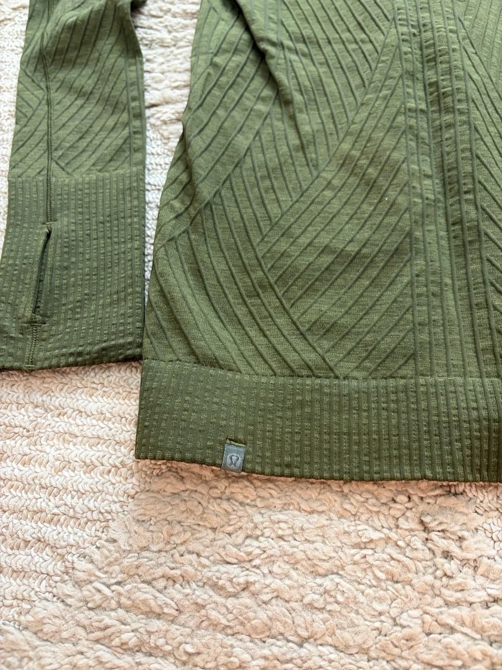 Lululemon Half-Zip Ribbed Qzip - Picture 5 of 5